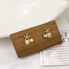 Pendientes de Imitación Perla con Forma de Estrella de Mar para Mujer, Diseño de Nicho, Lujo Ligero, Únicos, Sencillos, Personalizados, Joyería de Oreja Pequeña y Dulce