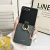 El Nuevo Estuche Portátil es Adecuado para Samsung Z Flip7 Funda para Teléfono con Pantalla Plegable Mate tipo Piel Flip6 Cubierta Protectora Anticaídas