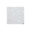 Tecido Jacquard de Agulha Grossa com Peças Bordadas, Tecido da Moda para Mulheres Tingido de Branco