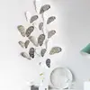 Adesivos de Borboleta adesivos de parede adesivos de parede para quarto fundo acrílico fresco à prova d'água azul parede salão de beleza