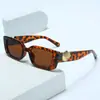 Gafas de Sol de Marco Pequeño en Forma de V de Moda para Mujer, Estilo Hip-Hop, Marco Cuadrado, Gafas de Sol Geniales para Hombre, Protección Solar