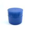 Frasco azul pequeno Explosions, frasco para máscara de dormir de 15ml, frasco para creme para os olhos de 15g, frasco para amostra de teste, esmalte de plástico PP, frasco de plástico