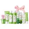 Set de Cuidado de la Piel Combinado Serie Té Verde Laikoufenyi Transfronterizo Hidratante y Humectante Set de Cosméticos Fda