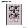 Rosas simuladas de alta gama con borde quemado, flores artificiales, ramos de flores secas, decoraciones para sala de estar, decoraciones de mesa para sala de estar, flores de cerámica