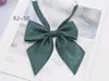 Estilo K de Estilo Preppy Estudiante Lazo de Moño Flor Punta de Cuerno Pluma Gigante Raíz Lazo de Moño Color Puro Brillo Damas Jk Lazo de Moño Uniforme Escolar