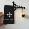 Luz de estante de producto nuevo transfronterizo Ghost para estantería de biblioteca iluminación de estantería de biblioteca adorno de hierro fantasma