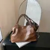 Bolsa de Grande Capacidade Feminina 2026 Novo Estilo Uso Diário Versátil Bolsa de Ombro Estilo Coreano Merade Bolsa Tote Retrô