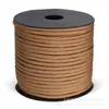 Cuerda de Paracord de 9 Hilos de 4 mm Montada en Eje de 50 m para Camping al Aire Libre, Supervivencia de Emergencia, Cuerda de Tracción para Lona de Tienda, Cuerda a Prueba de Viento