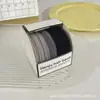 Cuerda Negra Simple para el Cabello, Gama Alta, Goma Elástica de Alta Elasticidad, Goma para el Cabello, Sin Marca, Sin Daño al Cabello, Goma para el Cabello, Accesorio Versátil para el Cabello para la Vida Diaria de las Mujeres