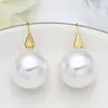 Aretes de Perlas de Imitación, Diseño de Nicho de Alta Gama, Aretes Estilo Francés, Aretes de Lujo Ligero, Aretes Retro, Aretes Estilo Antiguo al por Mayor
