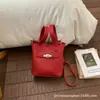 Bolso de Hombro y Cruzado Tipo Cubo para Mujer, Nuevo Estilo Retro a la Moda, Elegante para el Trabajo, de Alto Valor y Gran Capacidad