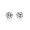 Estilo coreano Início da primavera Micro diamante brincos quadrados femininos luz luxo namorada diamante zircão brincos Advanced Sense brincos jóias