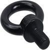 Acero Inoxidable Negro Mecánico Eslinga de Hombro Tornillo de Perno Lifting Giratorio Rosca Externa Anillo Redondo Extensible