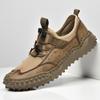 Zapatos de Hombre de Talla Grande Transfronterizos de Venta Caliente para Comercio Exterior Verano Nuevo Cuero Genuino Casual para Montañismo Zapatos Deportivos de Malla para Hombre