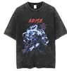 Camiseta Lavable de Manga Corta para Pareja Estilo Anime Bidimensional Solo Leveling Yo Subo de Nivel Solo Suministro Transfronterizo Exportación