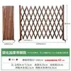 Valla de Madera Anticorrosión para Exteriores, Valla Retráctil, Valla para Patio, Valla Decorativa para Huerto Exterior de Jardín, Barrera de Partición