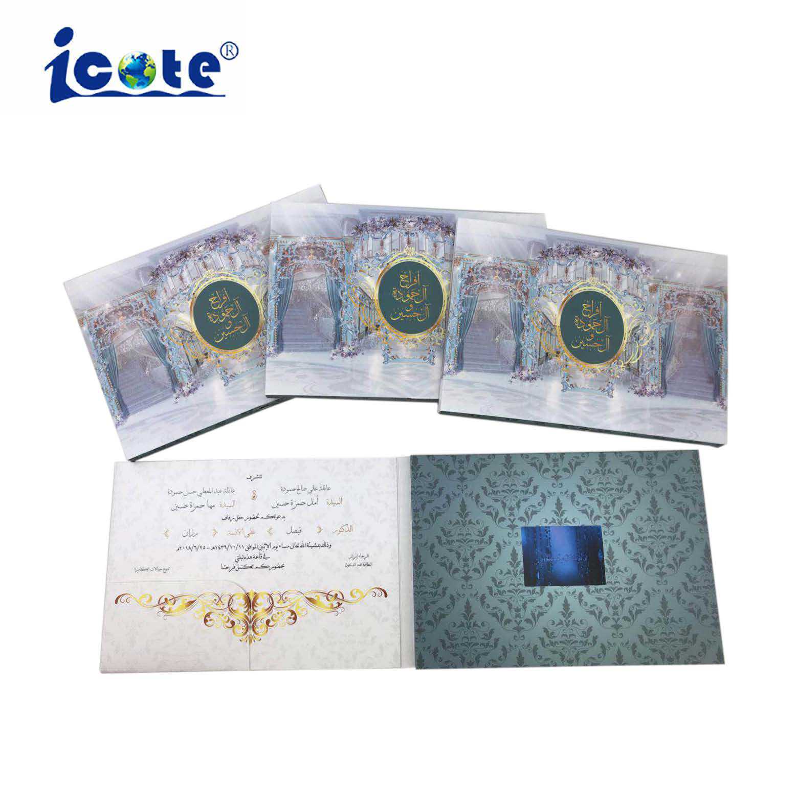 A5 wedding invitation video ca