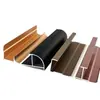 Moldura de Borde para Panel de Pared de Chapa de Madera de 10 mm Perfil de Borde de Aleación de Aluminio Línea Metálica Esquina en Forma de I para Panel de Pared de 10 mm