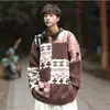 Suéter Navideño Suave y Moderno para Hombre, Estilo Japonés, Retro Perezoso, Sensación de Alta Gama, Tejido de Punto Grueso de Invierno Hecho a Mano