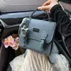 Mochila para Estudante Universitário Bolsa de Ombro Duplo Feminina 2026 Novo Estilo Mori Meng Chao Ins Nicho Mochila para o Dia a Dia Sensação de Bolsa de Viagem de Mão