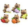 Tarjeta mediana de dibujos animados brillante fruta oso hecho a mano diy pegamento de crema accesorios de resina pegatina para refrigerador horquilla material para joyería