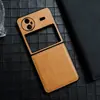 Nuevo patrón Crazy Horse patrón de cuero vintage adecuado para funda de teléfono móvil VIVOXFLIP cubierta plegable de tapa superior e inferior con bisagra todo incluido