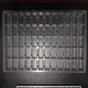 Atacado do Fabricante Caixas Blister com Furos Redondos, Redondas com 100 Compartimentos, 30 Compartimentos, 50 Compartimentos, 60 Compartimentos Caixas Blister para Peças de Ferragens, Plástico