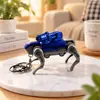 Llavero de Juguete Perro Robot Mecánico de Dibujos Animados Plegable Colgante para Bolso de Pareja Coche Regalo Regalo del Festival Qixi