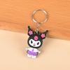 Llavero de Goma Suave de Dibujos Animados Mascota Personalizada Muñeco de Anime Silicona DIY Colgante para Llavero de Coche Pequeño Regalo