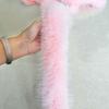 Tiras de Piel Sintética de Visón para Cheongsam, Flecos para Solapa y Puño de Hanfu DIY, Flecos de Danza del León, Tiras de Felpa para Ropa, Accesorios al por Mayor