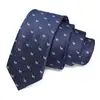 Bestseller transfronterizo, corbata estrecha para hombre de 6 cm, corbata de rayas casual, corbata para hombre hecha a medida, al por mayor en stock, muestra disponible en 7 días