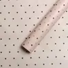 Papel de Seda Perlado de Lunares Roland Papel de Regalo para Flores Frescas Estilo Ins Papel Arrugado a Mano Tienda de Flores y Regalos Papel de Regalo Plegado para Flores Frescas