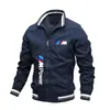 Amazon Aliexpress Jaqueta Esportiva para Motocicleta Jaqueta Coach Tendência Moda Masculina Tamanho Grande Logo de Carro Imprimível