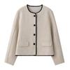 Abrigo Corto de Suéter Elegante y con Estilo para Mujer 2025 Nuevo Cárdigan de Otoño e Invierno para Usar con Vestidos