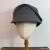 Gorra de estilo retro japonés con botones plisados para mujer, protección solar para primavera y verano, hace que la cara se vea más pequeña, ligera, transpirable, versátil y elegante, sombrero nube