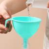 Funil Cozinha Doméstico Dispenser de Álcool Diâmetro Pequeno Despejar Água Doméstico Álcool Perfume Dispenser Óleo Noturno Funil Boca Pequena