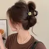 Item quente em alta 2026: presilha de tubarão elegante e requintada, suave e versátil, adequada para penteados presos na nuca, acessório de cabelo para mulheres