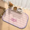 Alfombrilla universal para comida de mascotas para gatos y perros, absorbente, resistente al desgaste, a prueba de fugas, antideslizante y a prueba de salpicaduras, adecuada para que los gatos la usen como alfombrilla de alimentación
