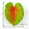 Folhas Simuladas, Peça Única Simulada, Rabanete Verde Pingando, Loja de Frutas Guanyin, Suprimentos Decorativos para Supermercado, Acessórios para Arranjo de Flores de Parede de Fundo
