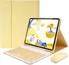 Capa Protetora para Teclado de Tablet Apple Modelo 2025 iPad 11 A16 Teclado Bluetooth Mouse Air7 Estojo de Couro