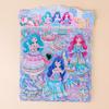 Vestido de Princesa Pegatinas Juguete Libro Silencioso de Navidad Pegatinas de Tatuaje Guka Manual de Recompensa Pegatinas de Espuma Juego Completo