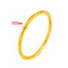 Pulsera de herencia antigua de oro arena de Vietnam no se desvanece por mucho tiempo pulsera de moda de imitación de oro para mujer aleación de cobre falso tres oros boda