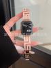 Para Apple Watch Óleo de Pérola Metal Oco Diamante Pulseira iwatch9 Pulseira Apple Watch