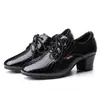 Zapatos de baile latino para mujer con tacón medio y suela blanda, zapatos de salón para adultos, zapatos de baile profesionales, zapatos para baile cuadrado