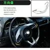 Volante Onksela 17CX-5 modificación interior apto para Mazda 3 plato de dirección grande fibra de carbono plateada M