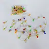 Adornos de Cuentas Mini Bombilla Electrochapadas Transfronterizos Variedad de Decoración Navideña Luces de Cadena Pequeñas Empaquetadas 1.0m No Eléctricas