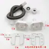 Accesorios para Pantalla Retráctil Puerta de Pantalla Invisible Tipo Rodillo Cuadrado Antiguo Rodillo de Resorte Manija de Esquina Tope Conector