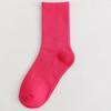 Calcetines de felpa para niños con zapatos de cuero pequeños pantalones de tiburón calcetines de algodón de color liso moda Joker calcetines absorbentes de sudor al por mayor