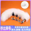 Tapón anal de cola de zorro SM para hombres, juguete gay, gadget para flirtear, usable para uso en exteriores, juguete para adultos para masturbación