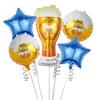 Nuevo Set de Globos de Papel de Aluminio de Cerveza Decoración de Fiesta de Carnaval Oktoberfest de Múnich Globos Creativos para Fiesta